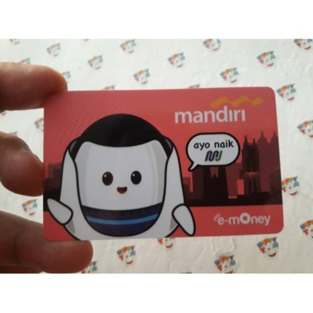 Mandiri eMoney MRT ORI /Like eTOLL Tapcash Flazz or Brizzi