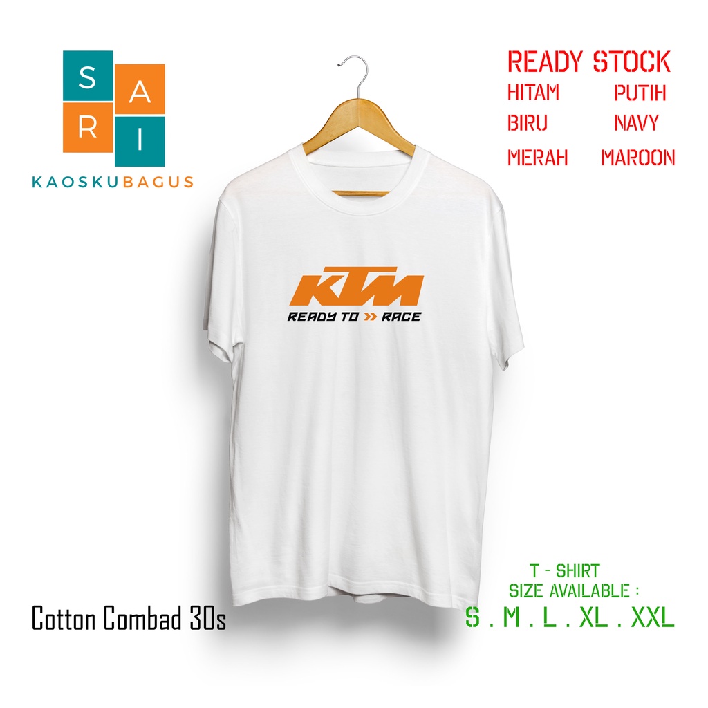 Kaos Baju KTM Adventure - Kaos Distro - Kaos Pria Wanita Keren