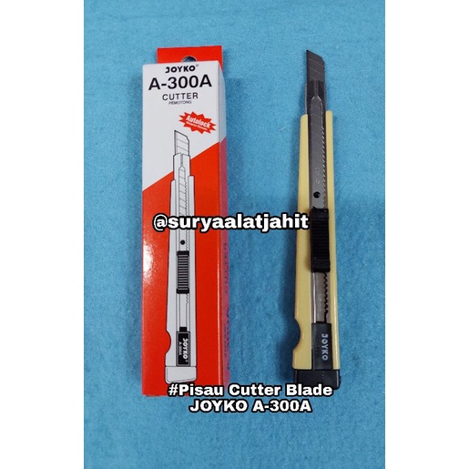 Pisau Cutter JOYKO A-300A Autolock =rp.7.000/1pcs