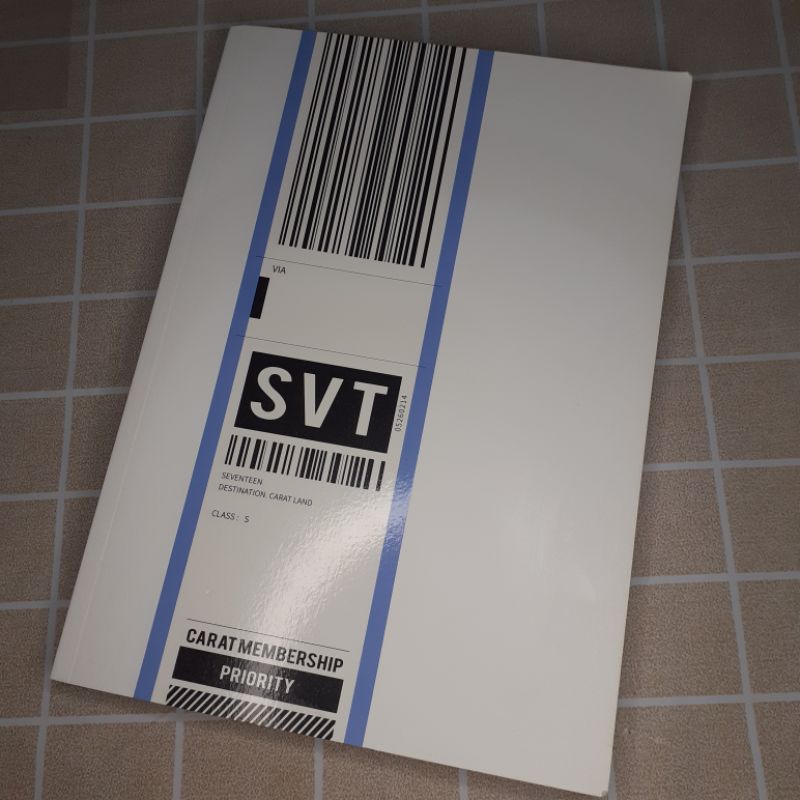 Photobook Pilot Membership Kit Carat Seventeen