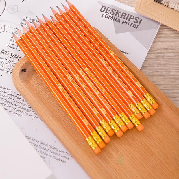 J And J Deli >> Deli E37 Pensil Kayu 2b W Eraser Orange J Special Edition Model Terkini J And J Deli >> Deli E37 Pensil Kayu 2b W Eraser Orange J Special Edition Model Terkini
