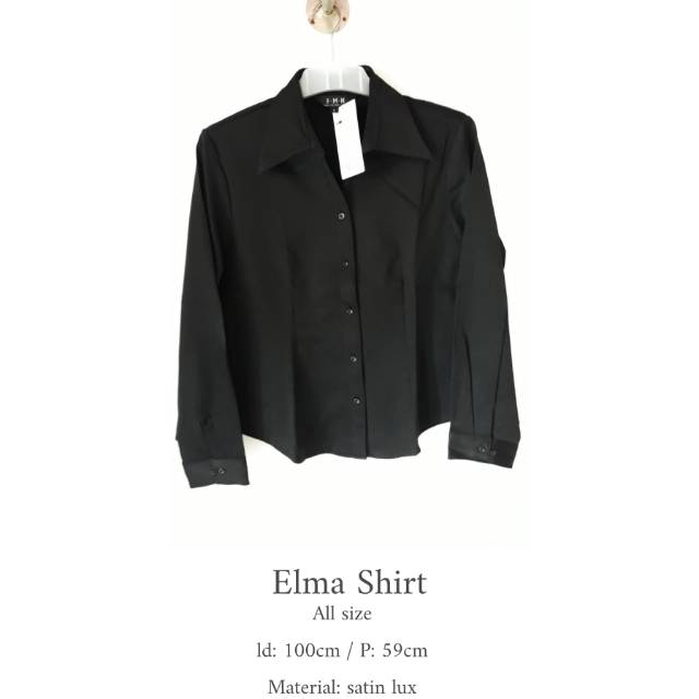 Elma Shirt - BAJU IMPORT FASHION KOREA BKK HIGH QUALITY HARGA GROSIR MURAH