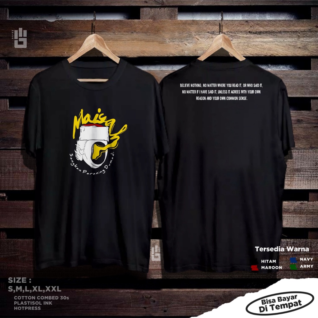 Kaos Santri Maiyah Cak Nun Terbaru - Baju Dakwah Islami Jancukers Nahdlotul Ulama Distro Original - 