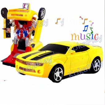 Mainan Permainan Maenan Edukasi Mobil Mobilan berubah Jadi Robot Robotan Superhero Action Figure Tra