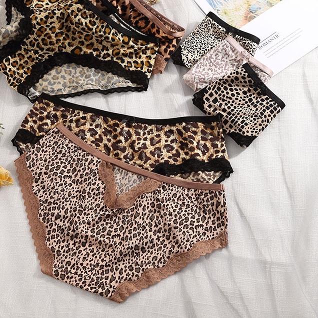 ➽ MC-W/Celana Dalam Wanita Motif Leopard/Macan ←