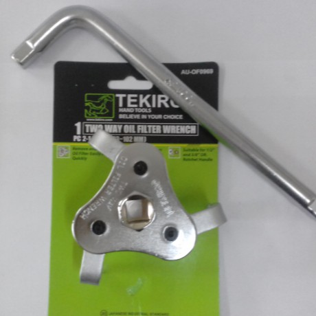 Cod kunci bukaan filter oli tekiro set gagang kunci sok L XP tools toyota suzuki mitsubishi dll