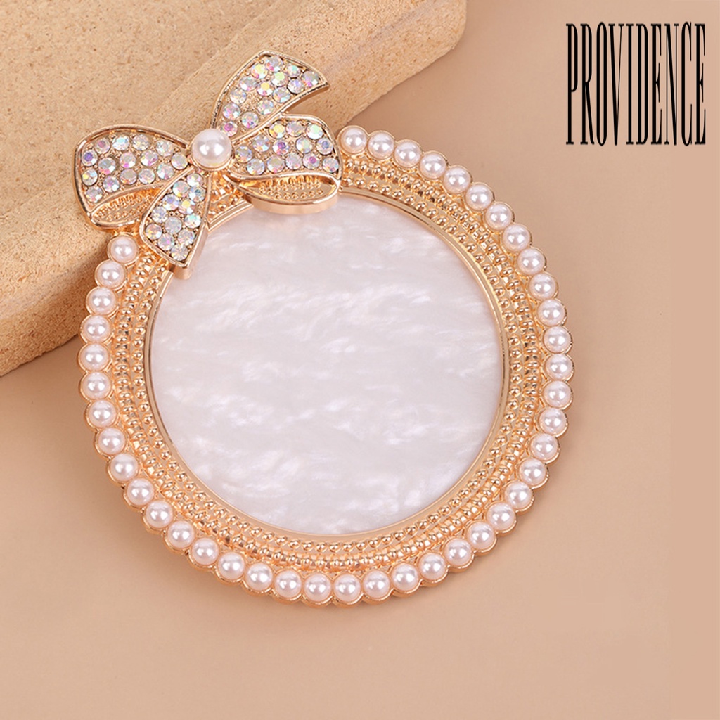 Providence Palet Bentuk Pita Aksen Mutiara Imitasi Untuk Display Kutek Gel / Nail Art / Manicure / Salon