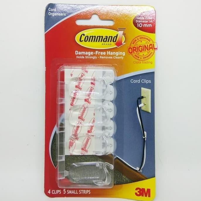 

3M Cord Clip Transparan