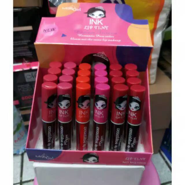 Liptint INK MISS GIRL 6pcs