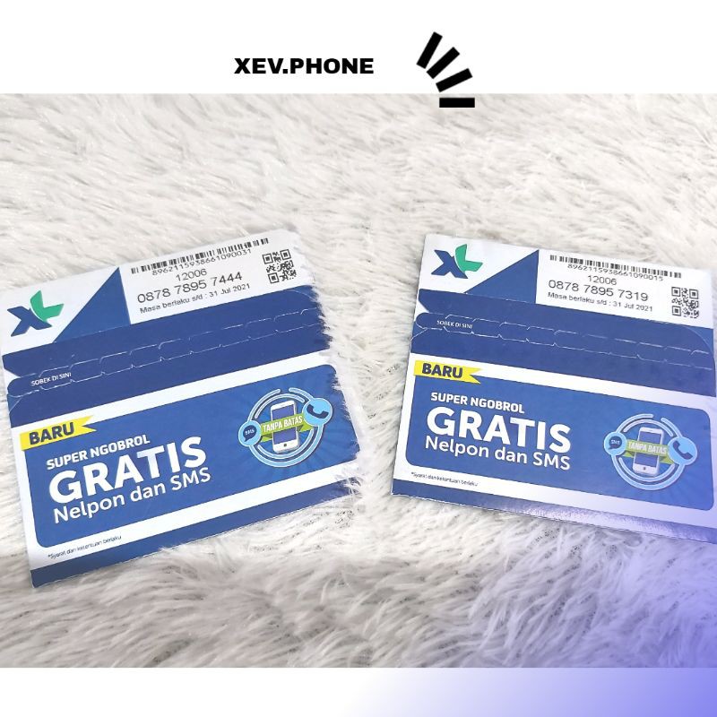 Kartu Perdana XL 12Gb 1 tahun