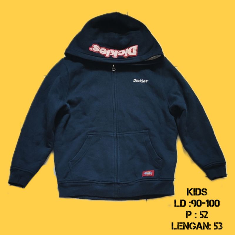 Hoodie/jaket dickies anak (second original)