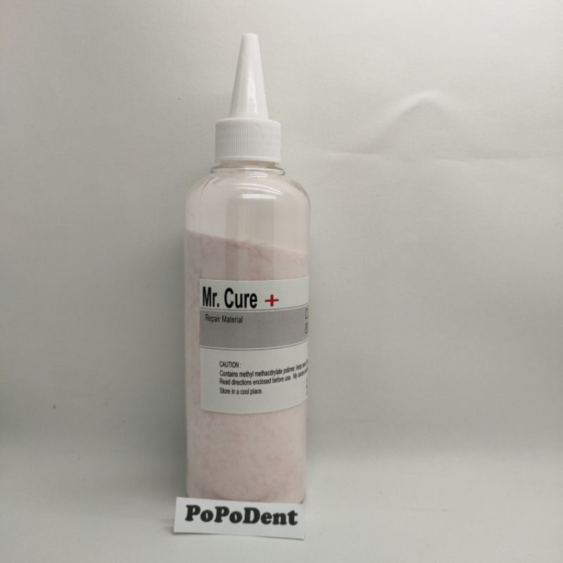 Bma powder acrylic gigi palsu Self Cure Mr Cure