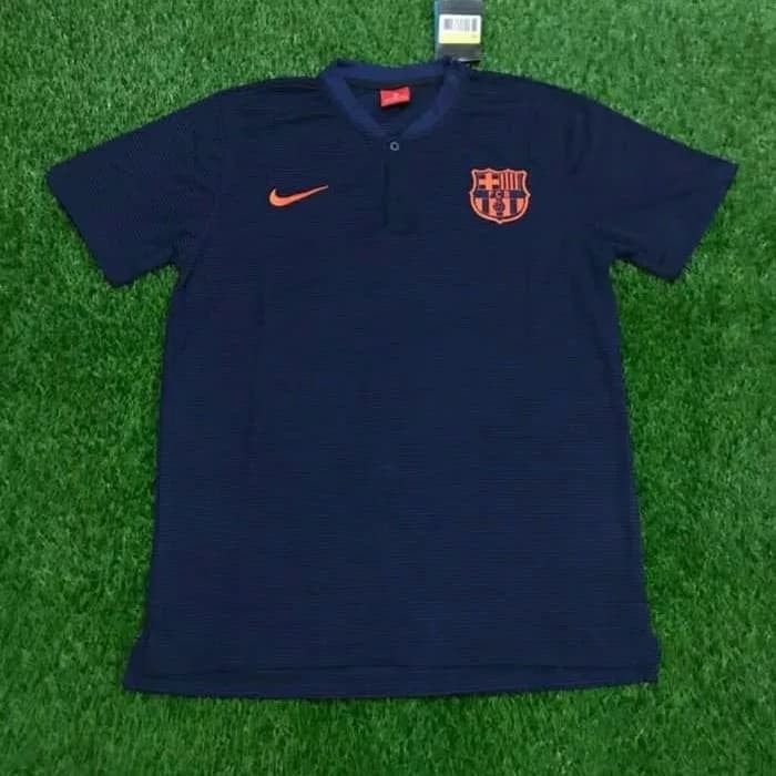 POLO BARCA NAVY 2018 2019 GRADE ORI