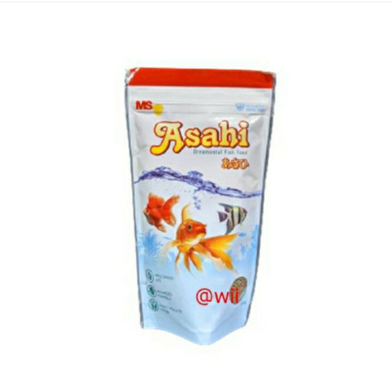 Jual Asahi Gr Makanan Pakan Ikan Pelet Ikan Koki Hias Floating Type