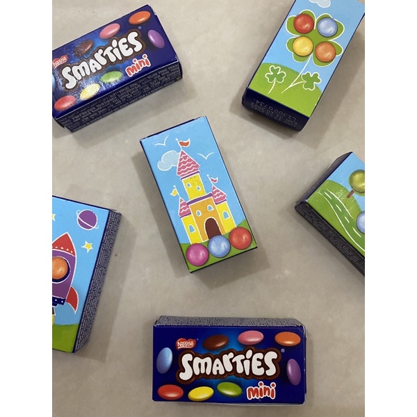 Smarties mini ecer / coklat ecer / coklat satuan