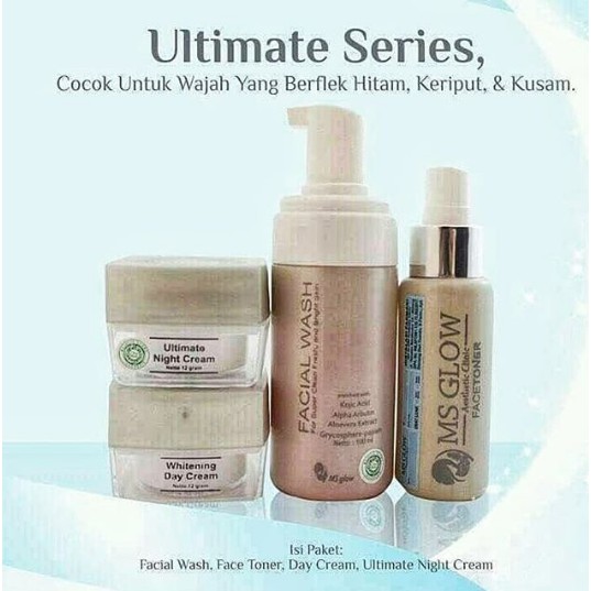 Original Paket Ms Glow Ultimate Series Original