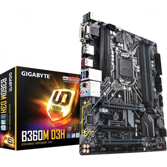 GIGABYTE B360M-D3H MOTHERBOARD (Socket 1151 Coffee Lake)
