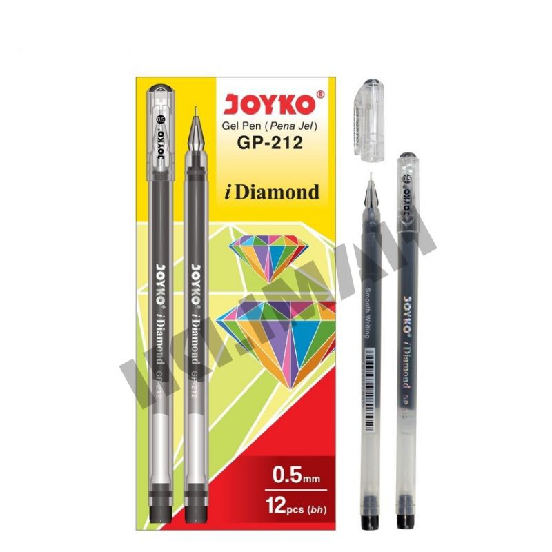 

Pulpen JOYKO iDiamond GP-212 0.5mm / Gel Pen / Pena