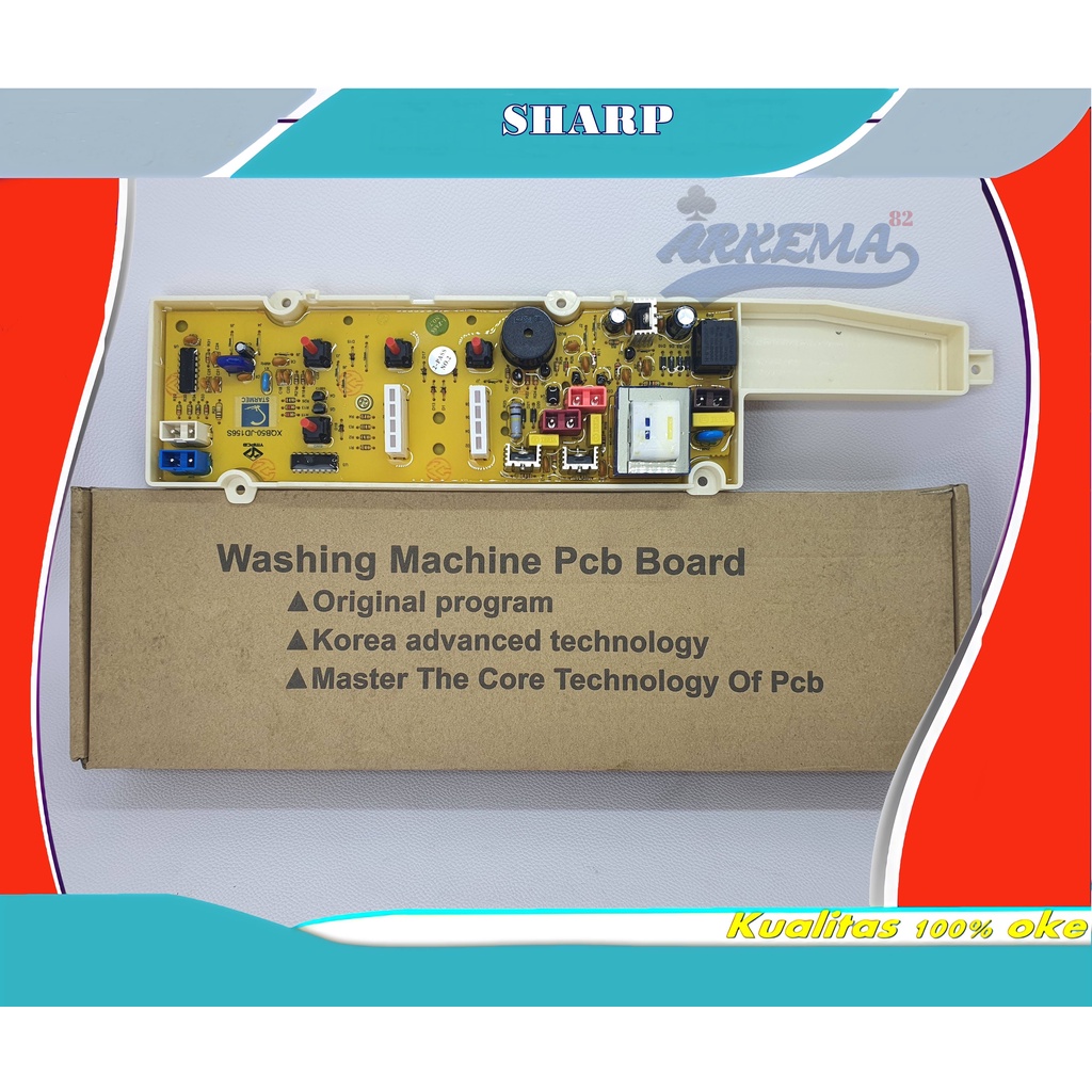 MODUL PCB MESIN CUCI SHARP / ES-F875S-P / ES-F876S-B / ES-F886 / ES-F8655-B