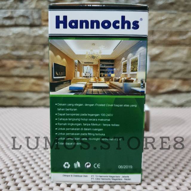 Lampu LED Hannochs 7 Watt Premier