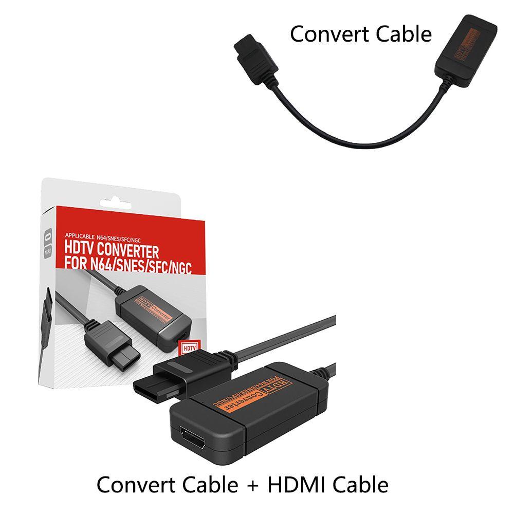 POPULAR Populer Untuk Nintendo N64 Aksesoris Super SNES/NGC HD N64 Converter Adapter