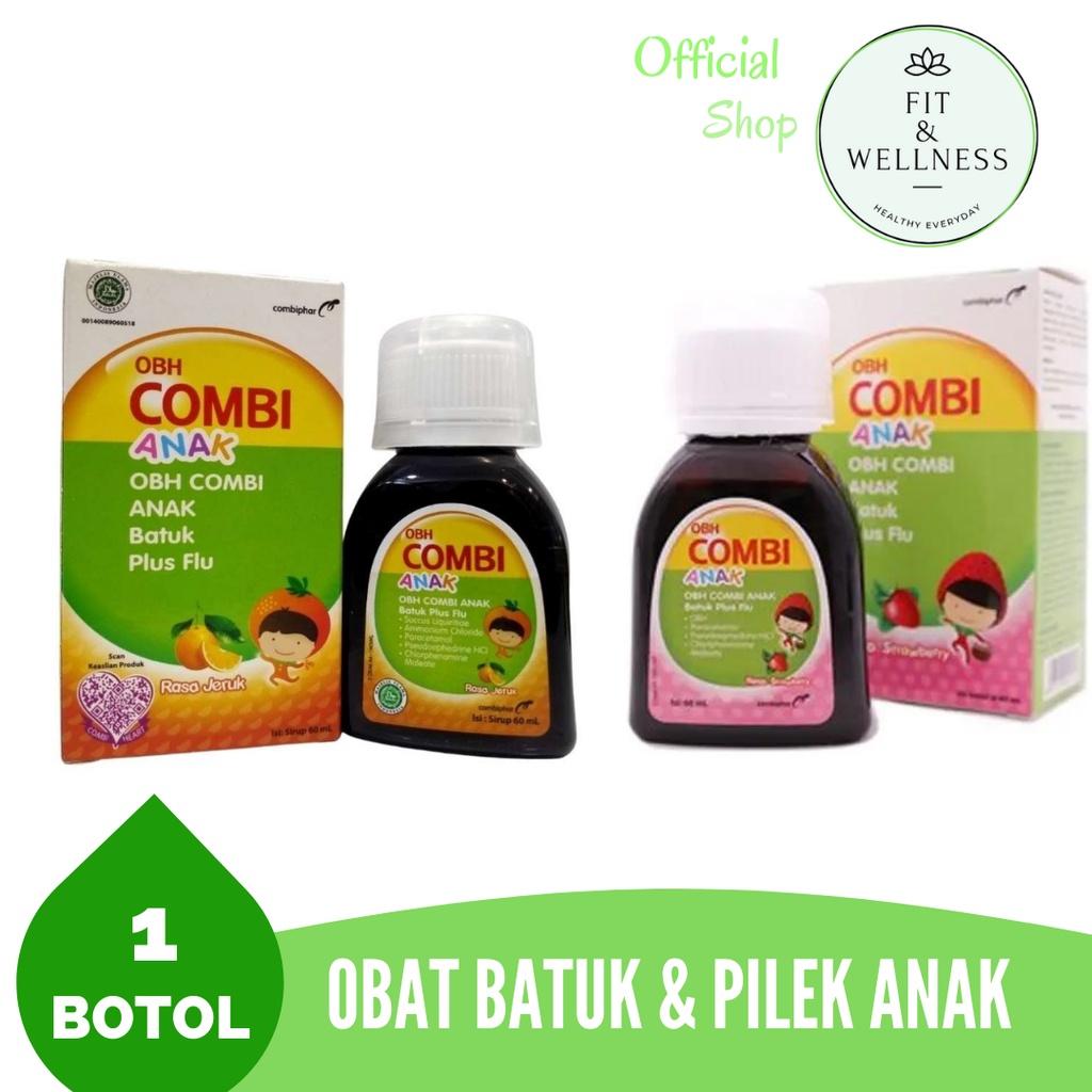 Obh Combi Anak Obat Batuk dan Pilek Sirup
