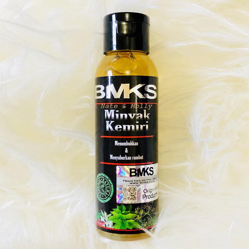 MINYAK KEMIRI BMKS ORIGINAL 100% MENYUBURKAN RAMBUT RONTOK