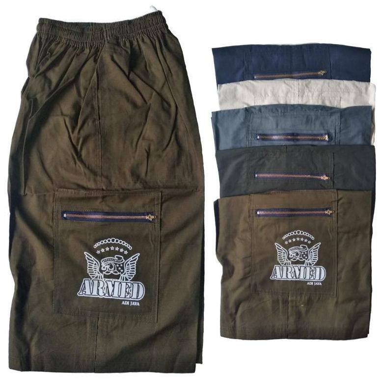 Celana Pendek Kolor Katun 3/4 Pria Dewasa Conves