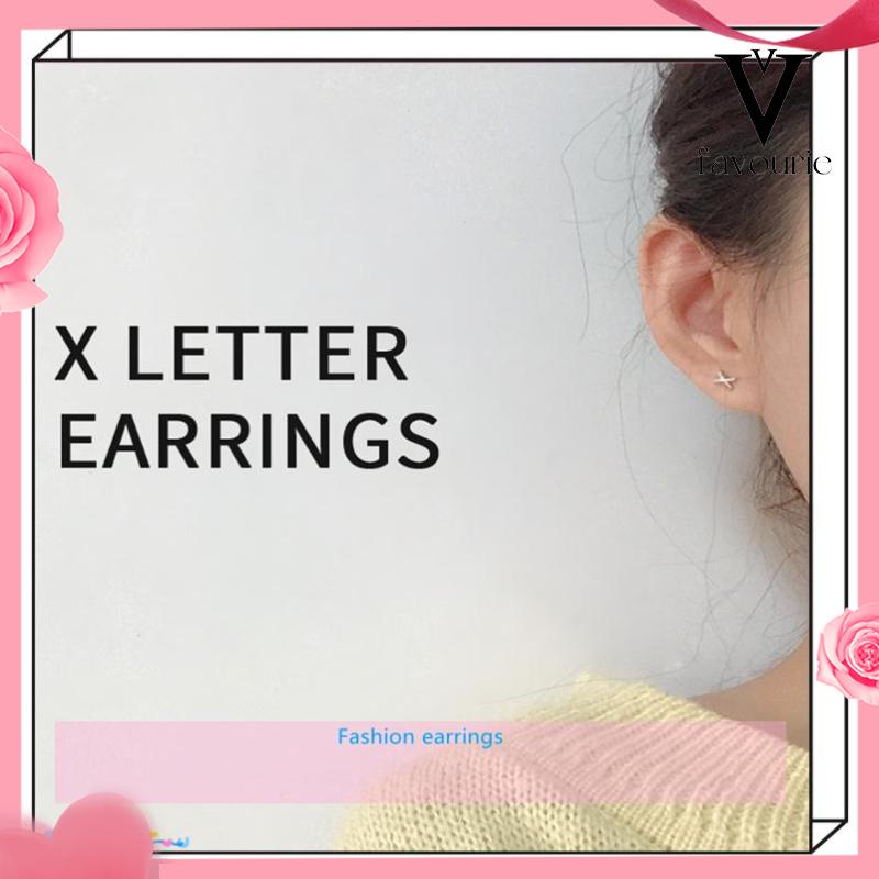 [COD]18K Emas anting korea Anting Tusuk untuk Wanita Aksesoris Fashion-FA