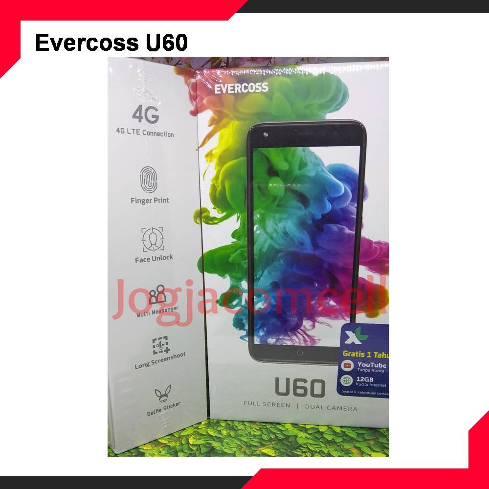 Evercoss U60 4g Lte Layar 5 7 Ram 1gb 8gb Garansi Resmi Shopee Indonesia