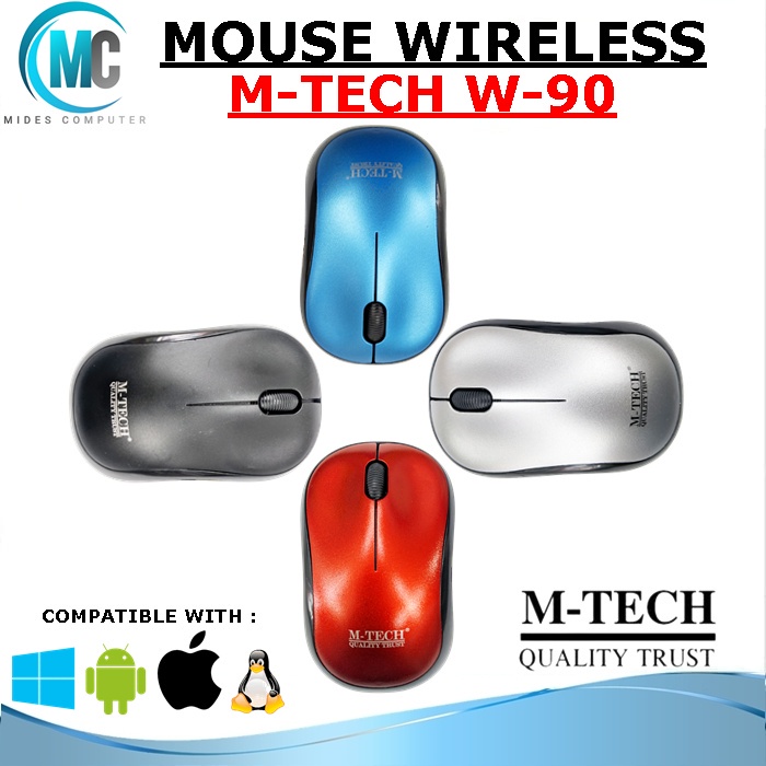 Mouse Wireless M-Tech W90 Silent