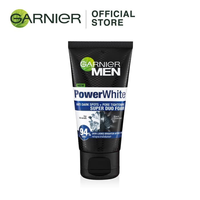 Garnier Men Power White Super Duo Foam - 100ml