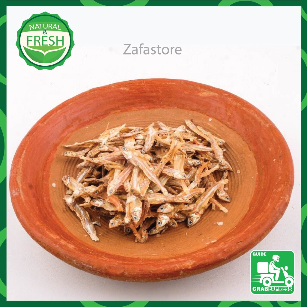 

DAGING IKAN TERI 200 GRAM IKAN ENAK