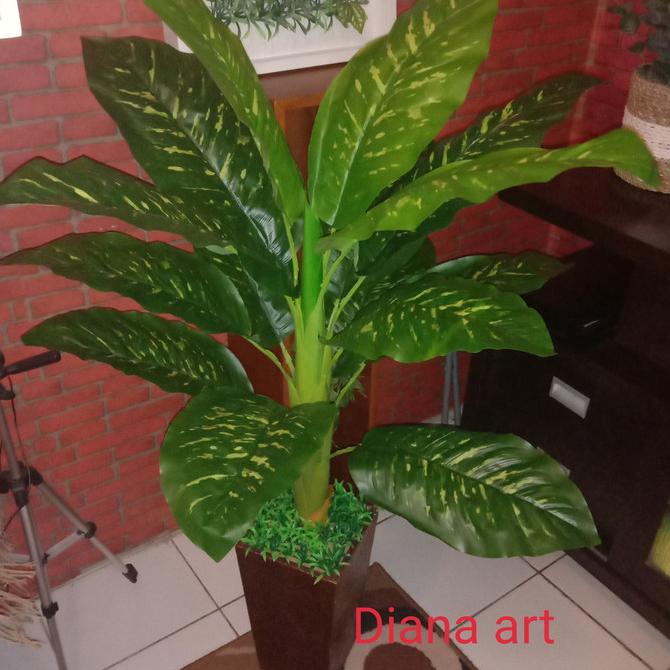 tanaman latex sri rejeki jumbo/tanaman hias plastik/bunga artificial