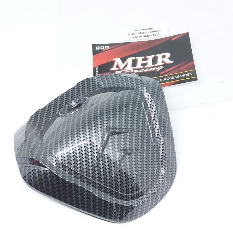 cover stang carbon tutup stang carbon mhr new nmax 2020