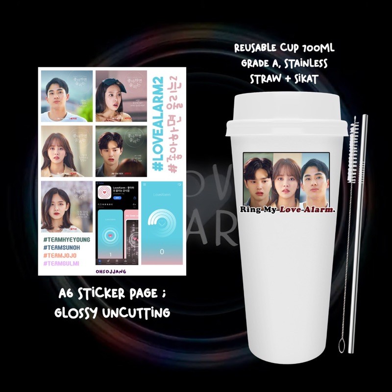 LOVE ALARM FANKIT PAKET LENGKAP SONGKANG