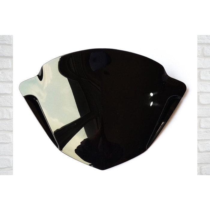 Visor Motor Beat Karbu Warna Hitam Bahan akrilik berkualitas ORI