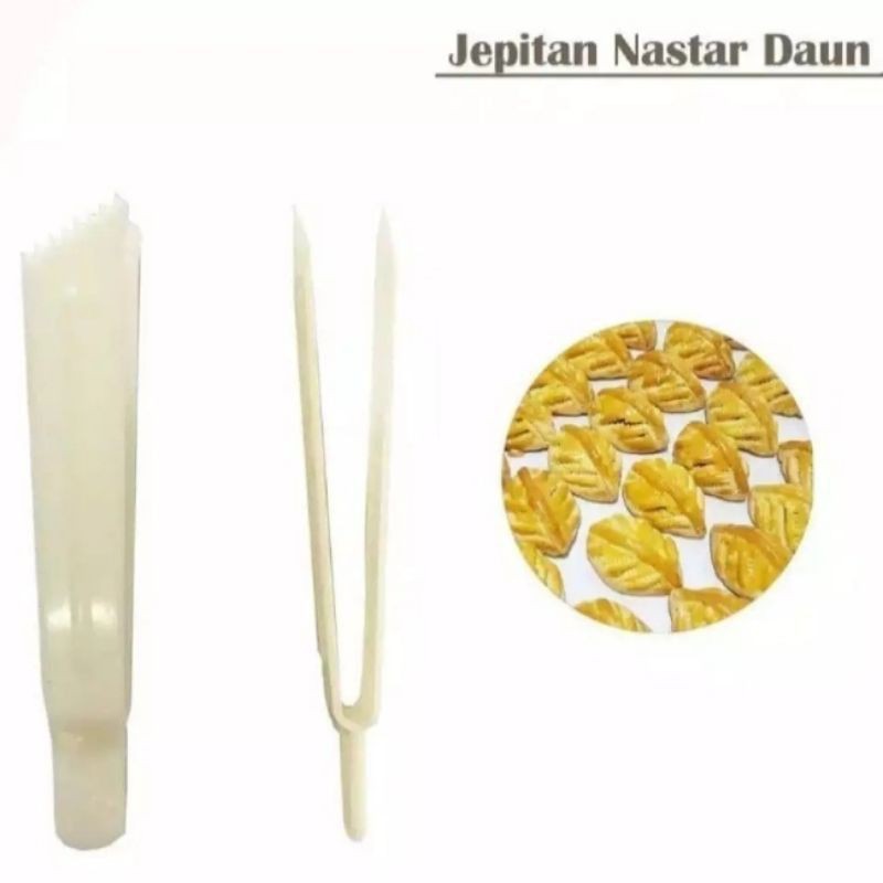 

1 Pcs Jepit Plastik Bunga Nastar with Roll Cutter - Lokal