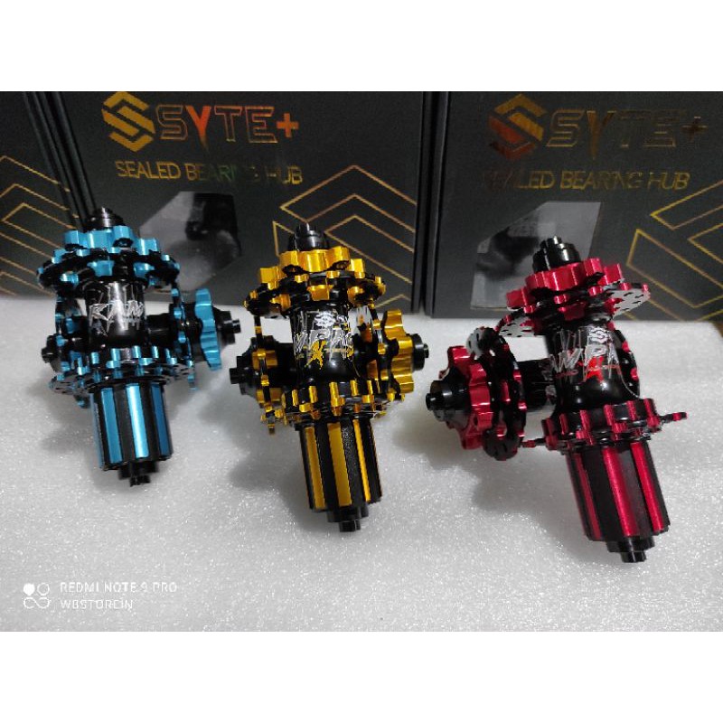 Hub Freehub Sepeda MTB / Seli Bearing 6 PAWL 32 Hole SYTE ST-D455 Tawon Keras 8-9-10-11 Speed