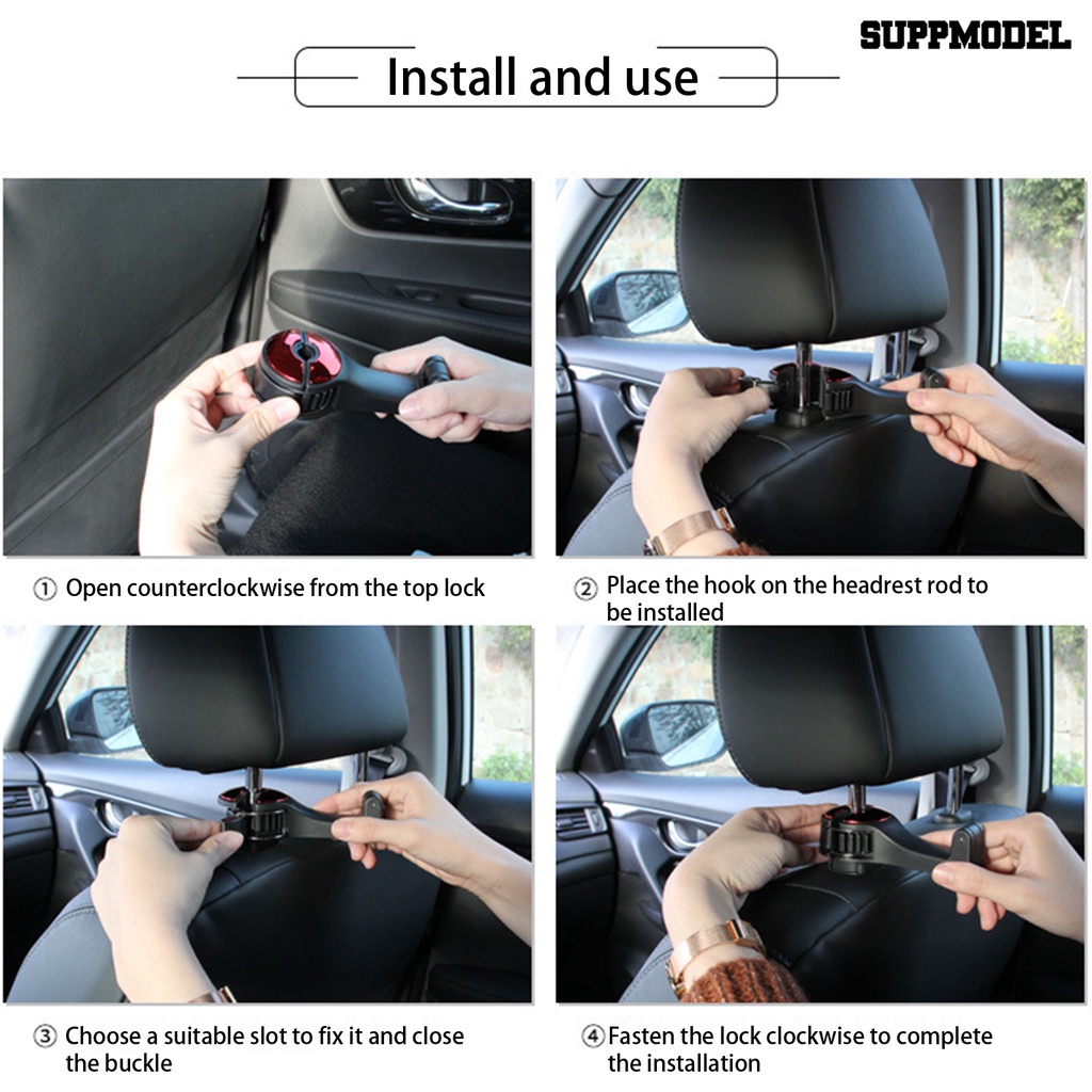 Suppmodel Holder Handphone Universal Multifungsi Bahan ABS Untuk Belakang Jok Mobil