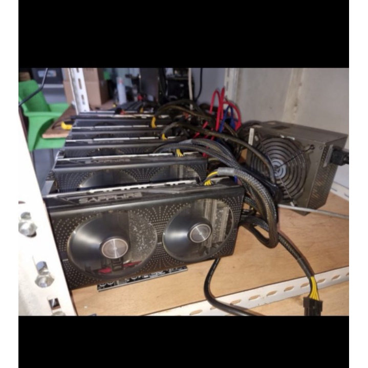 vga radeon rx580 4gb sapphire pulse seken bekas mining etc 3 bulan video graphic array