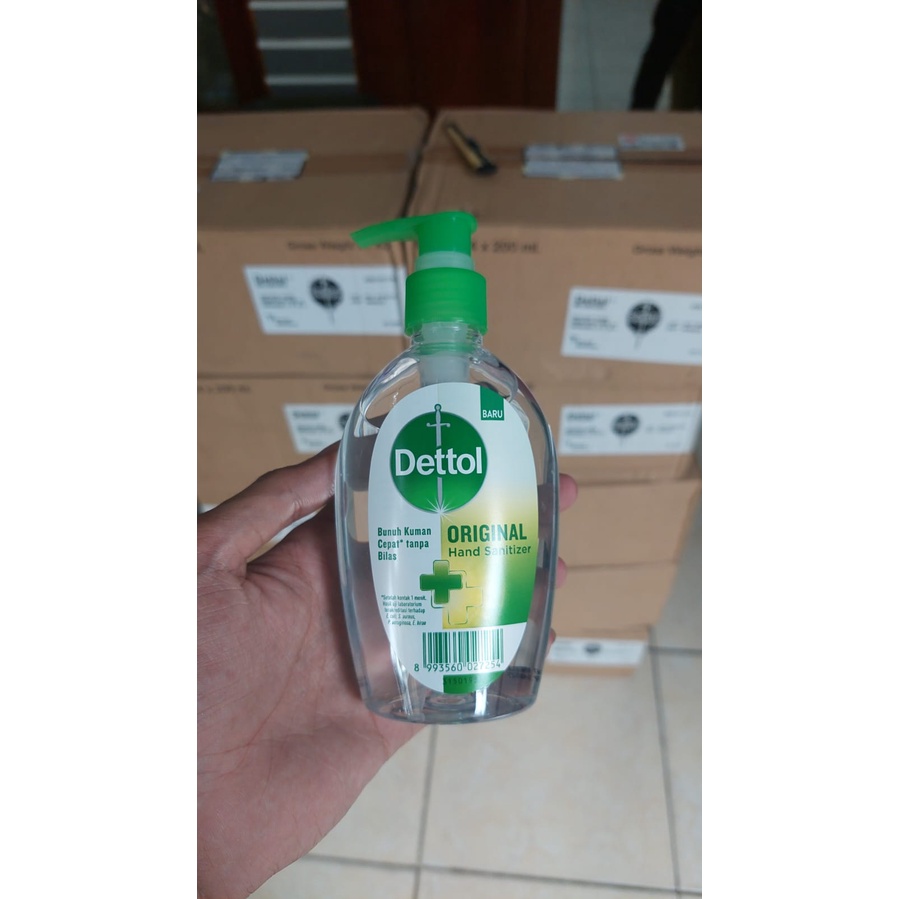 Dettol Hand Sanitizer Original -Botol 200 ml - Dettol Antiseptik