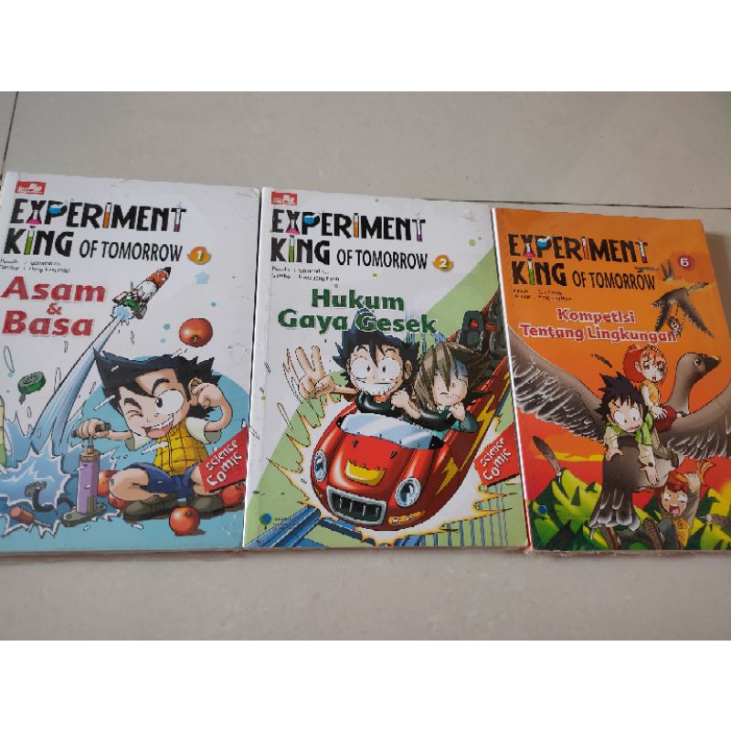 1 set experiment king of tomorrow