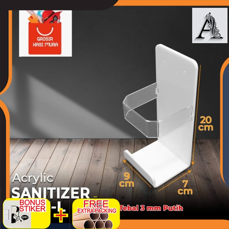 

Promo AKRILIK BRACKET HAND SANITIZER / ACRYLIC