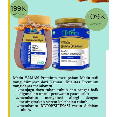 

Madu YAMAN Premium 400gram/ Madu Murni 100%