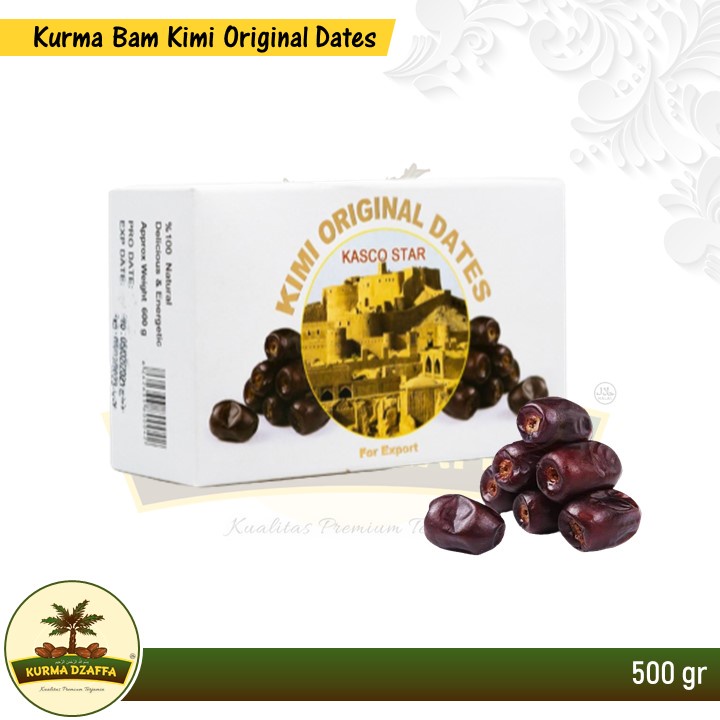 

Kurma Bam/Kurma Anggur Premium/Kimi Original Dates 500 gr