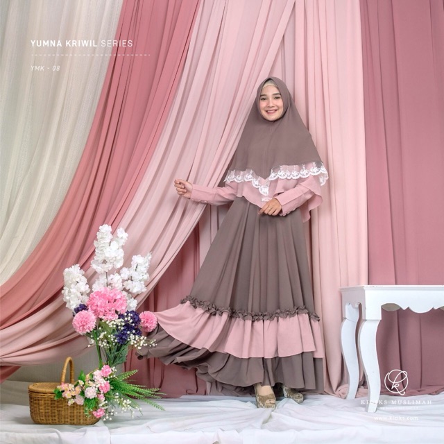 Yumna Dress Kiciks Muslimah