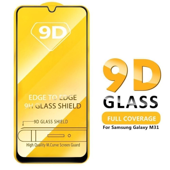 TEMPERED GLASS FULL LEM 9D 5D   SAMSUNG A41 FULL HD ANTI GORES KACA FULL LAYAR