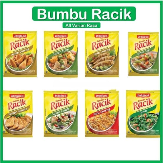 Bumbu Racik Indofood all varian renceng ( 10 sachet ) bumbu racik murah dan higienis