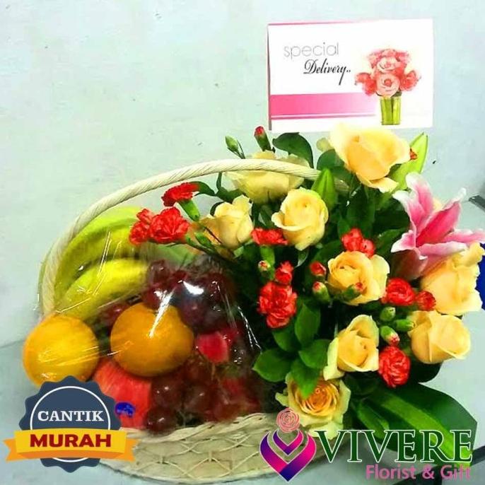

Parsel Buah Dan Parcel Bunga Get Well Soon Untuk Orang Sakit Mp 05 Biscoxshop